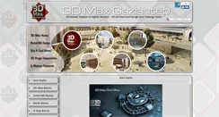 Desktop Screenshot of 3dmaxgaziantep.com